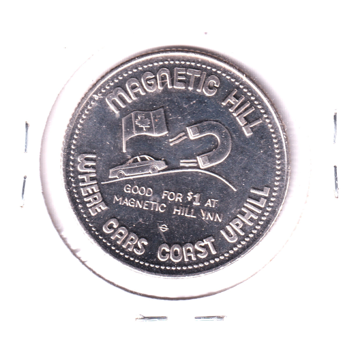 1984 Papal Visit to Magnetic Hill, New Brunswick, Trade Dollar Token