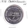 1978 Parry Sound, Ontario, Trade Dollar Token: Legion Pioneer Branch 50th Anniversary