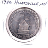 1982 Huntsville, ON, Trade Dollar Token: Muskoka Pioneer Village (Lightly Toned)
