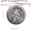 2010 Canadian Tire Limited Edition Trade Dollar Token: Sledding / Tobogganing