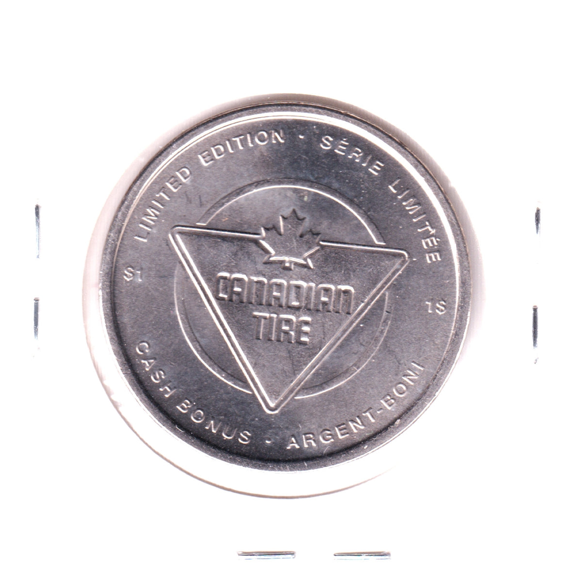 2010 Canadian Tire Limited Edition Trade Dollar Token: Sledding / Tobogganing