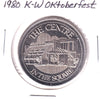 1980 Kitchener-Waterloo Oktoberfest Trade Dollar Token: The Centre in the Square
