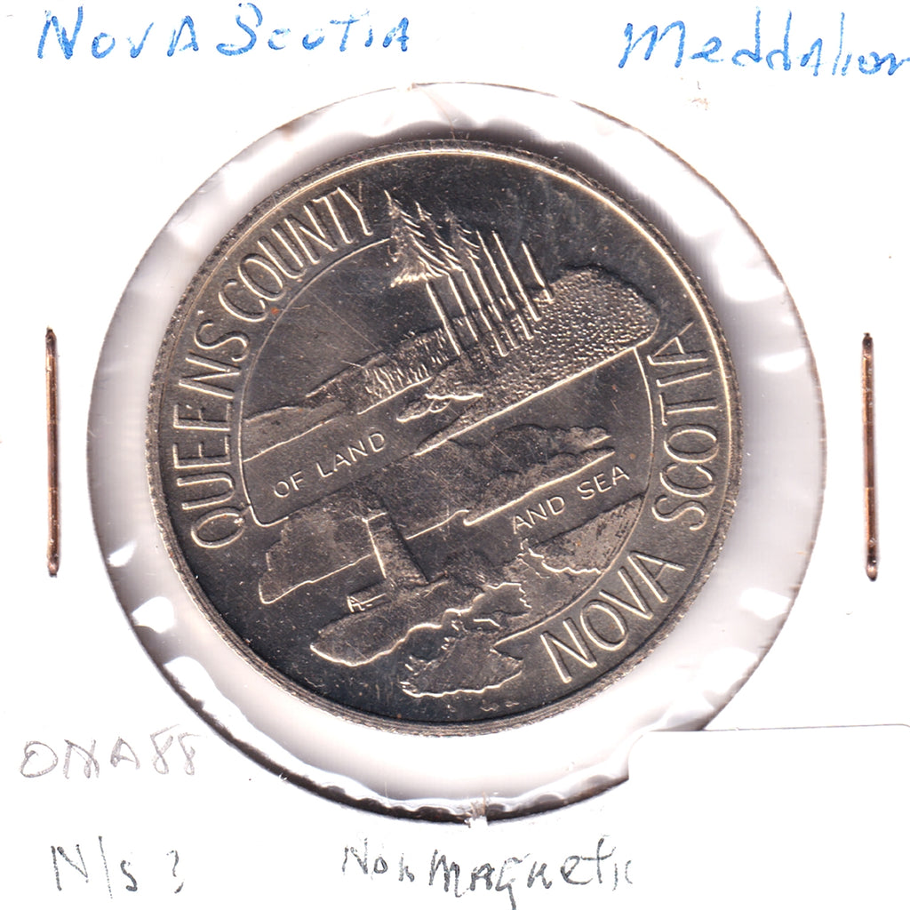 Queen's County, Nova Scotia, Queen's Crown Medallion (Undated): Our Fishing Heritage