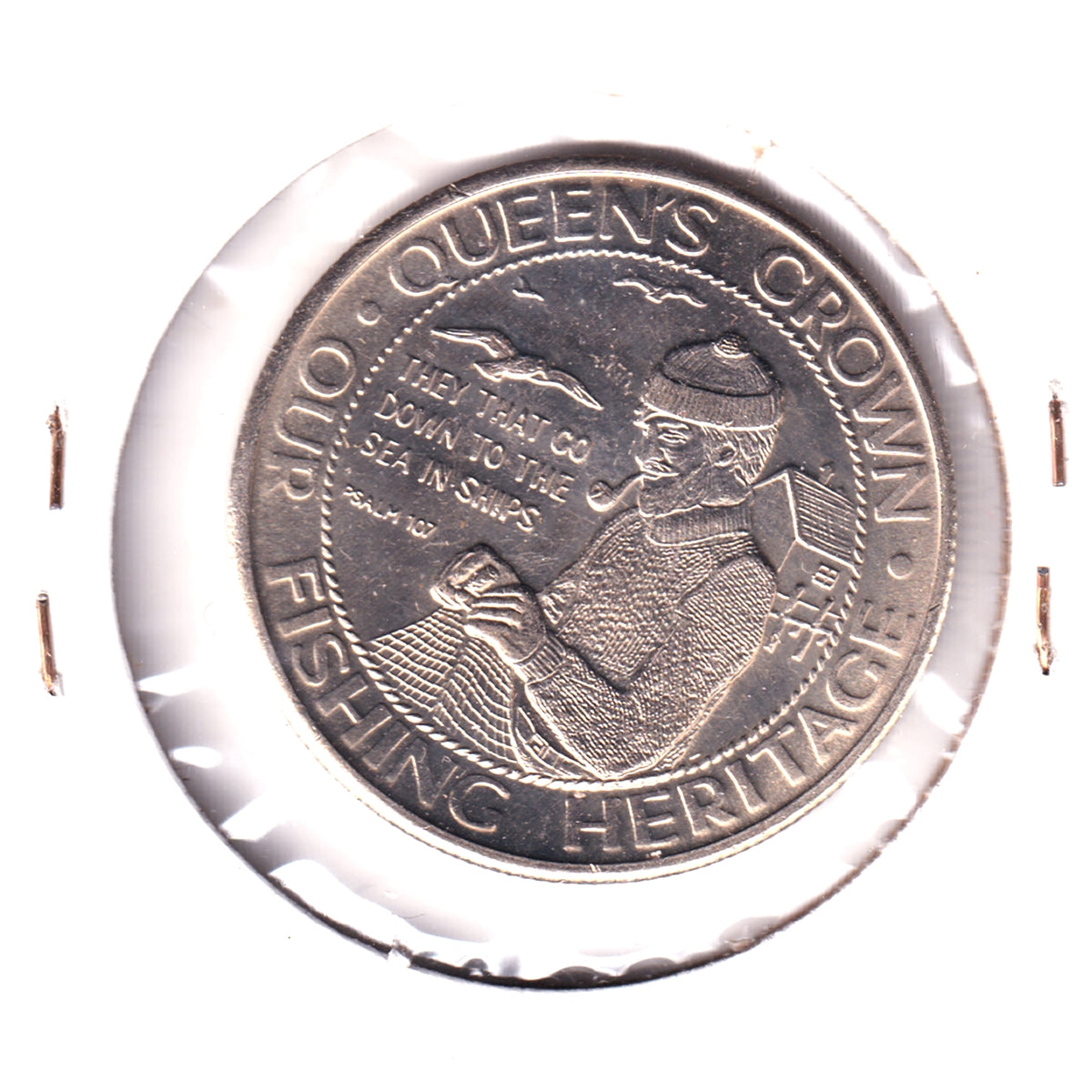 Queen's County, Nova Scotia, Queen's Crown Medallion (Undated): Our Fishing Heritage