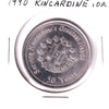 1990 Kincardine, ON, Kinsmen 50 Years / Old Boys & Girls Reunion $2 Trade Dollar Token