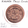 Niagara Falls, Canada, Gold-plated Medallion (Undated)