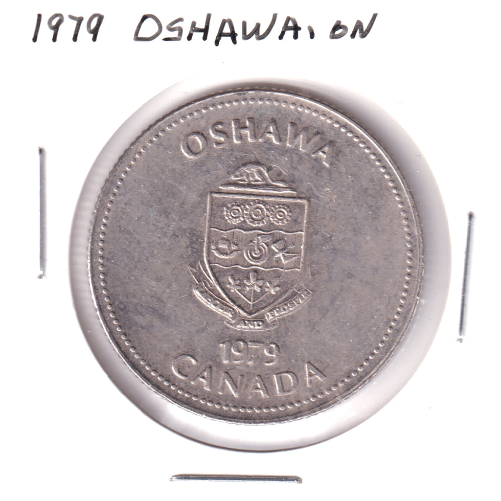 1979 Oshawa, Ontario, Souvenir Medallion: 1903 Oldsmobile Curved Dash Runabout