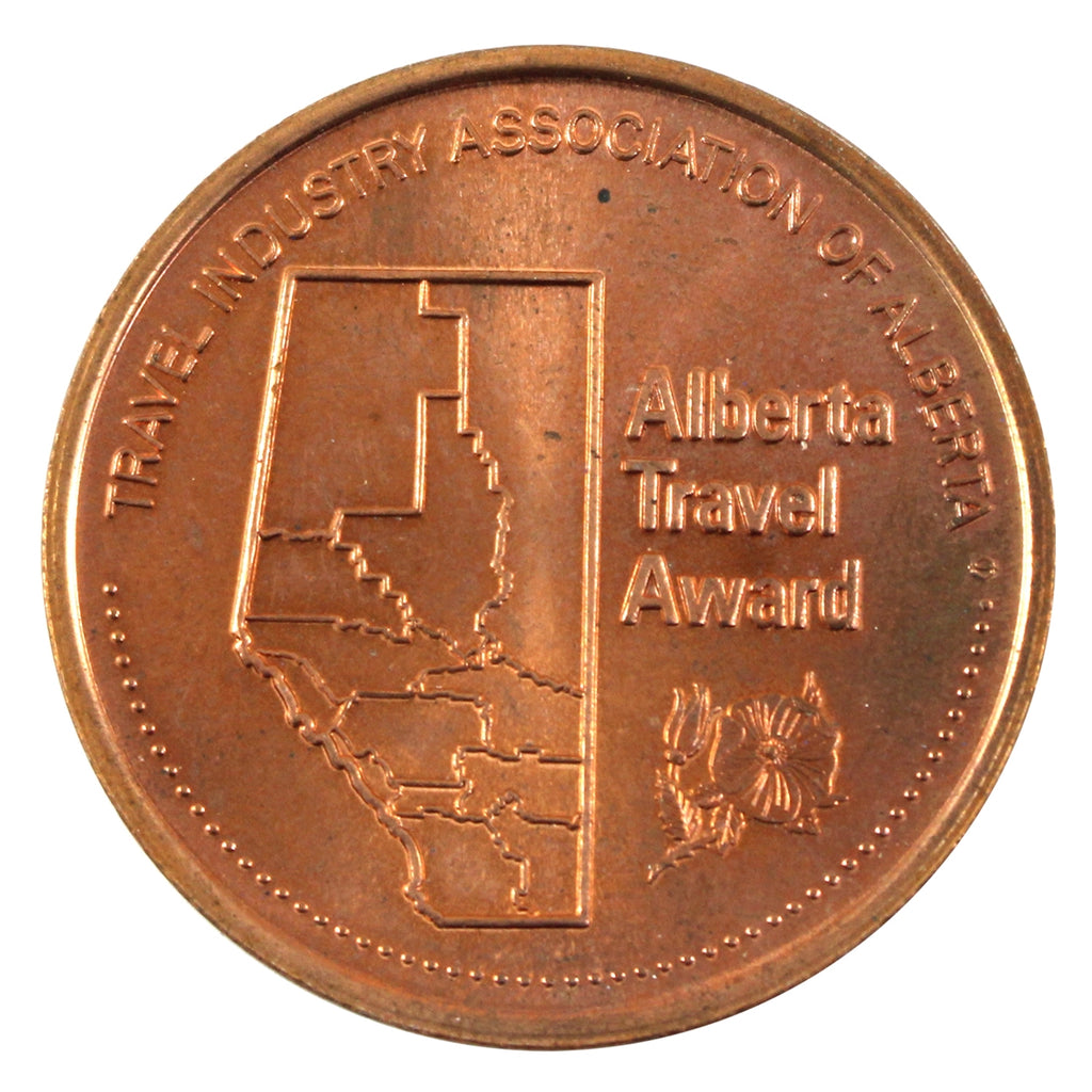 Alberta Travel Award Medal