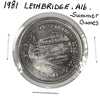 1981 Lethbridge, AB, Trade Dollar Token: Alberta Summer Games / Nikka Yuko Garden