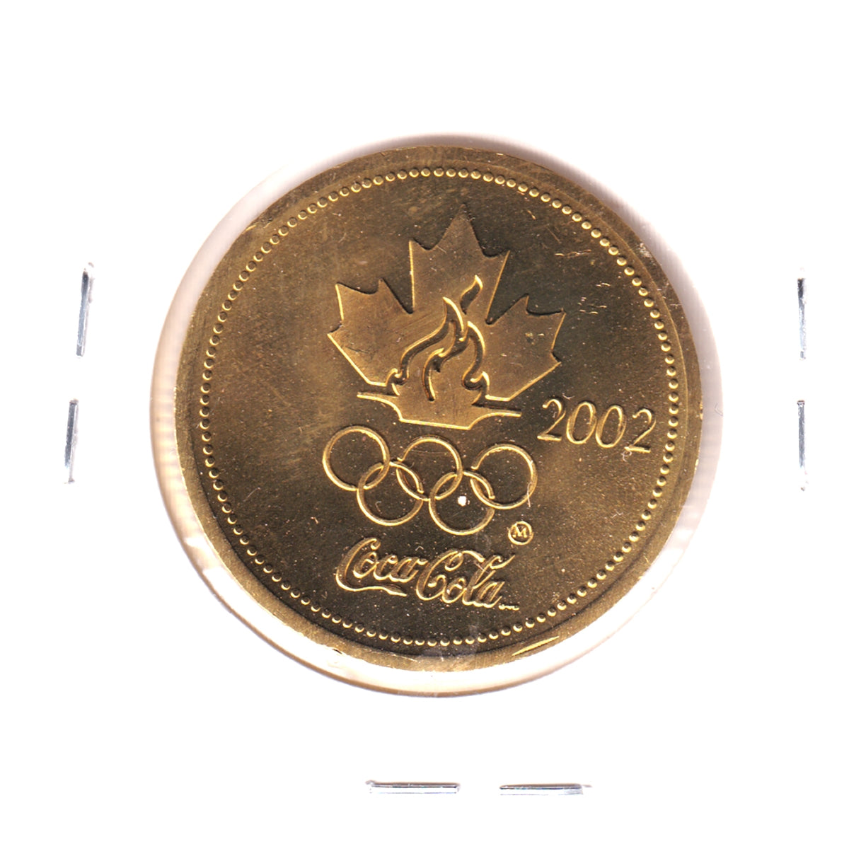 2002 Coca-Cola Canadian Olympic Men's Hockey Team Medallion: Paul Kariya