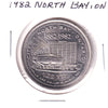 1982 North Bay, ON, Centennial Trade Dollar Token: Railroad