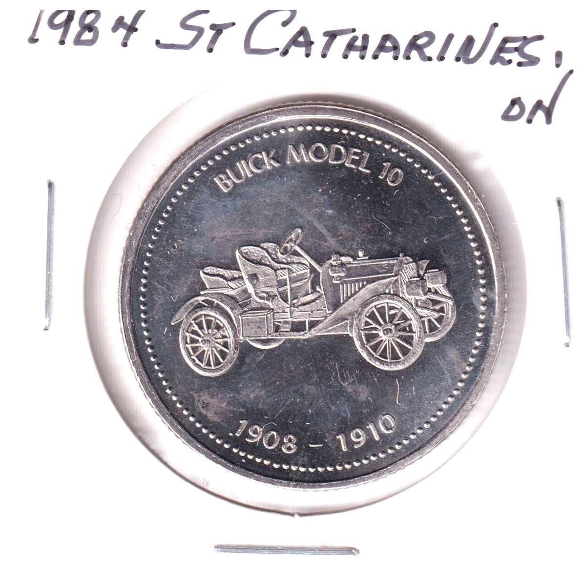 1984 St. Catharines, ON, Trade Dollar Token: Buick Model 10