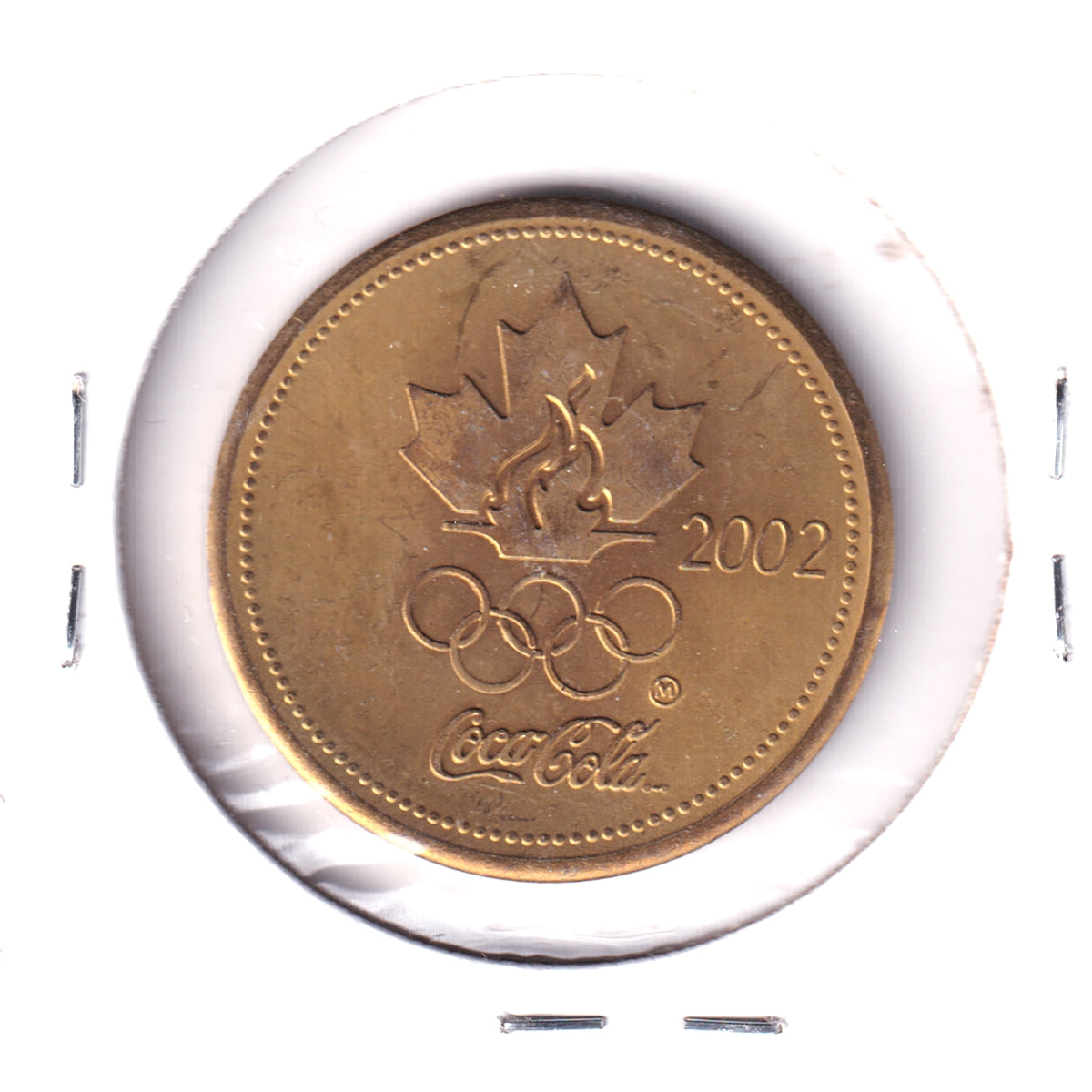 2002 Coca-Cola Canadian Olympic Men's Hockey Token: Scott Niedermayer (May have spots)