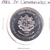 1982 St. Catharines, ON, 100th Royal Canadian Henley Regatta Trade Dollar Token