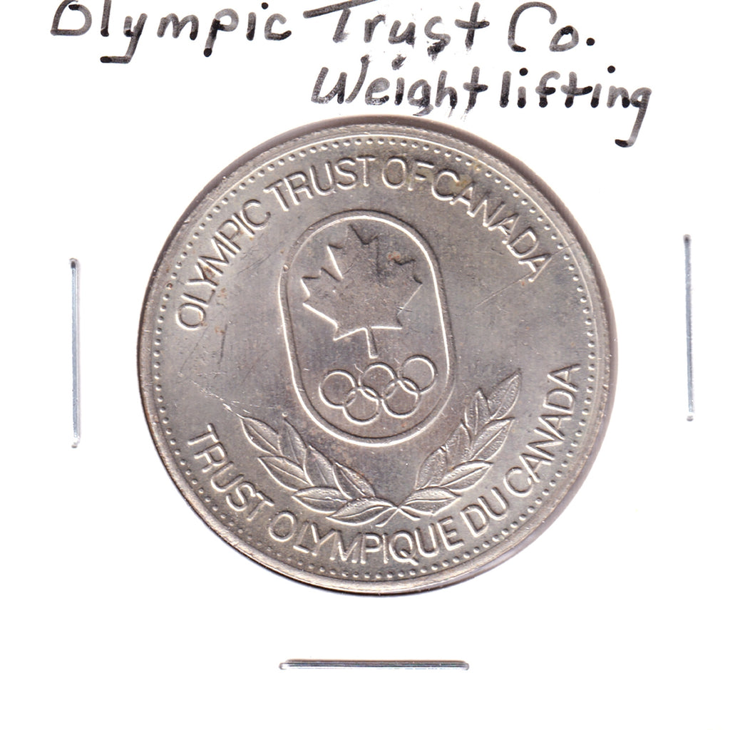 Olympic Trust of Canada Medallion: Weightlifting (Spots)