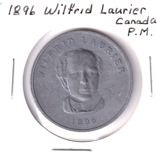 Shell Canadian Prime Ministers: Wilfrid Laurier (1896) Medallion