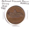 National Treasure Disney Movie Token