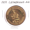 1979 Lethbridge, AB, Trade Dollar Token: High Level Bridge & Coaley Coalbanks