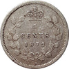 1872H Canada 5-cents Very Fine (VF20)