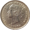 1874H Crosslet 4 Canada 5-cents VF-EF (VF30) $