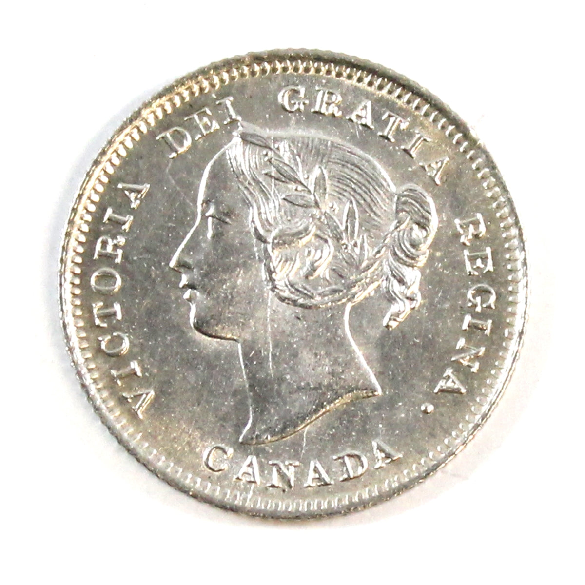 1901 Canada 5-cents Choice BU (MS64) $