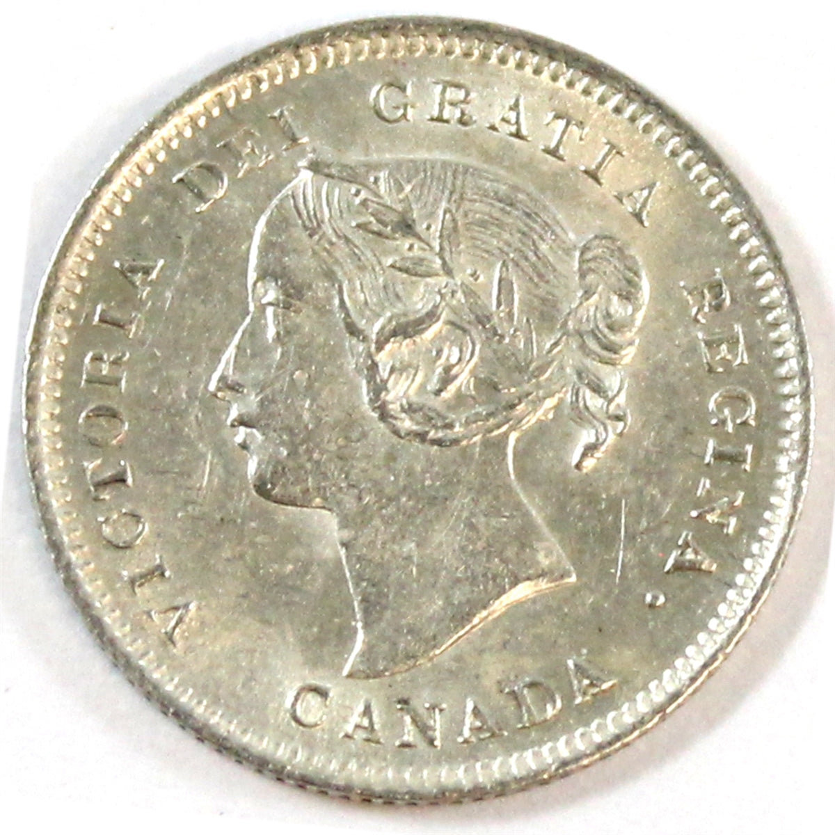 1899 Canada 5-cents UNC+ (MS62) $