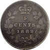 1882H Canada 5-cents VF-EF (VF30) $