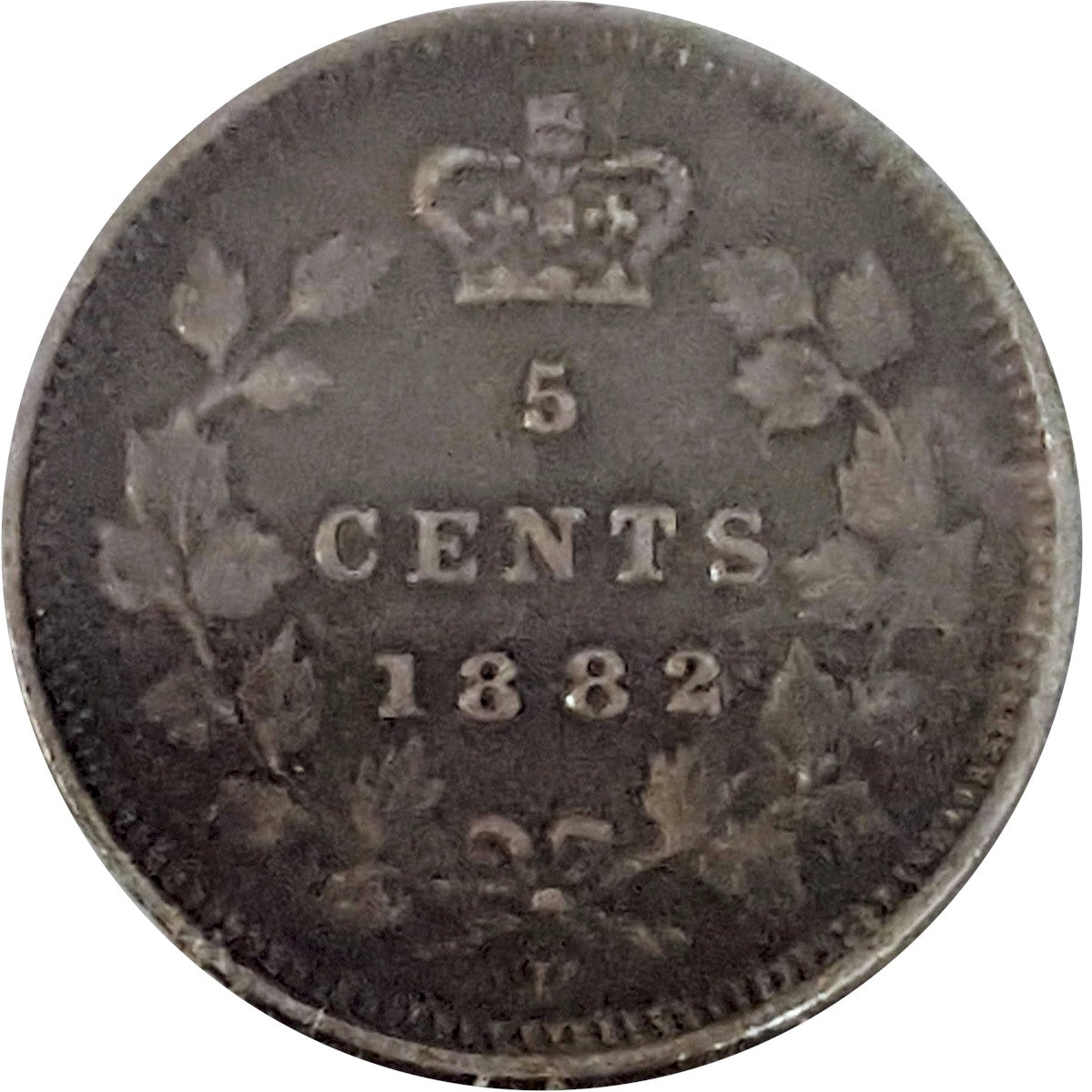 1882H Canada 5-cents VF-EF (VF30) $