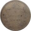 1885 Large 5 Canada 5-cents F-VF (F15)
