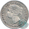 1886 Large 6 Canada 5-cents Fine (F12)
