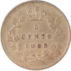 1888 Canada 5-cents AU-UNC (AU-55) $