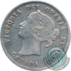 1890H Canada 5-cents F-VF (F15)