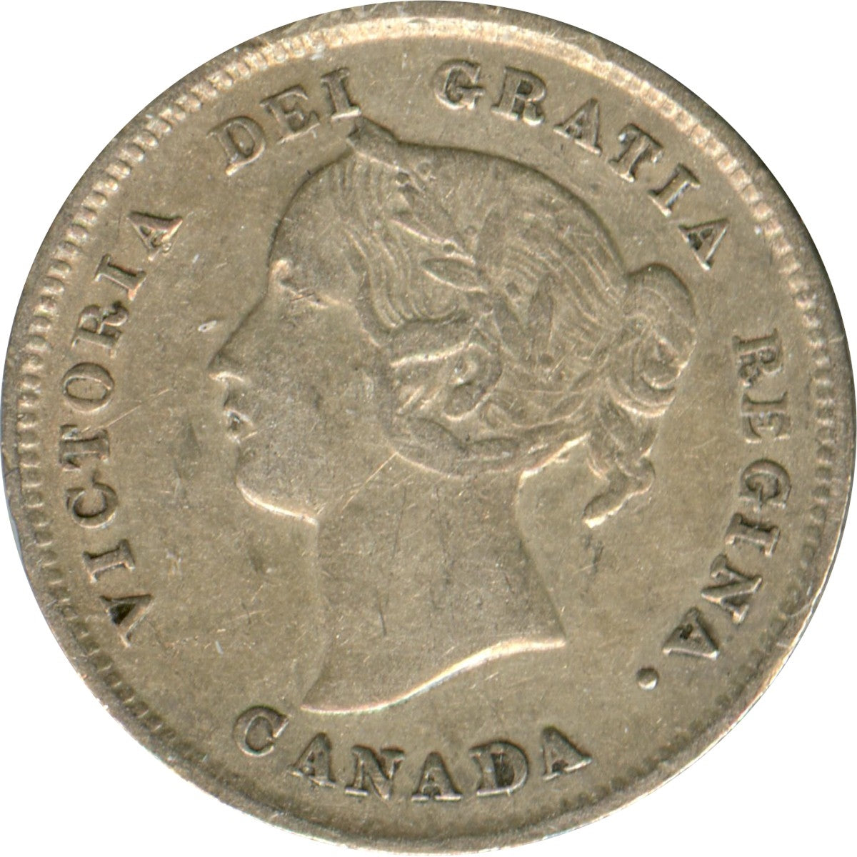 1894 Canada 5-cents VF-EF (VF30) $