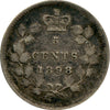 1898 Canada 5-cents VF-EF (VF30) $