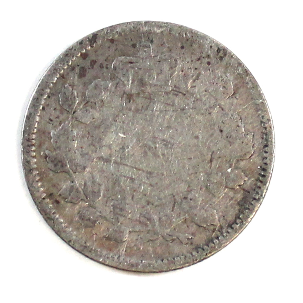 1900 Round 0's Canada 5-cents About Good (AG3)
