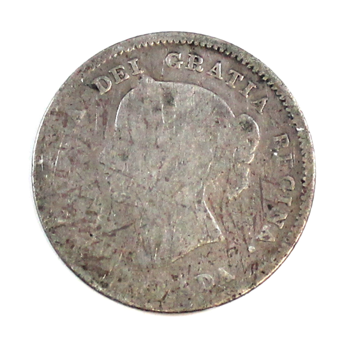 1900 Round 0's Canada 5-cents About Good (AG3)