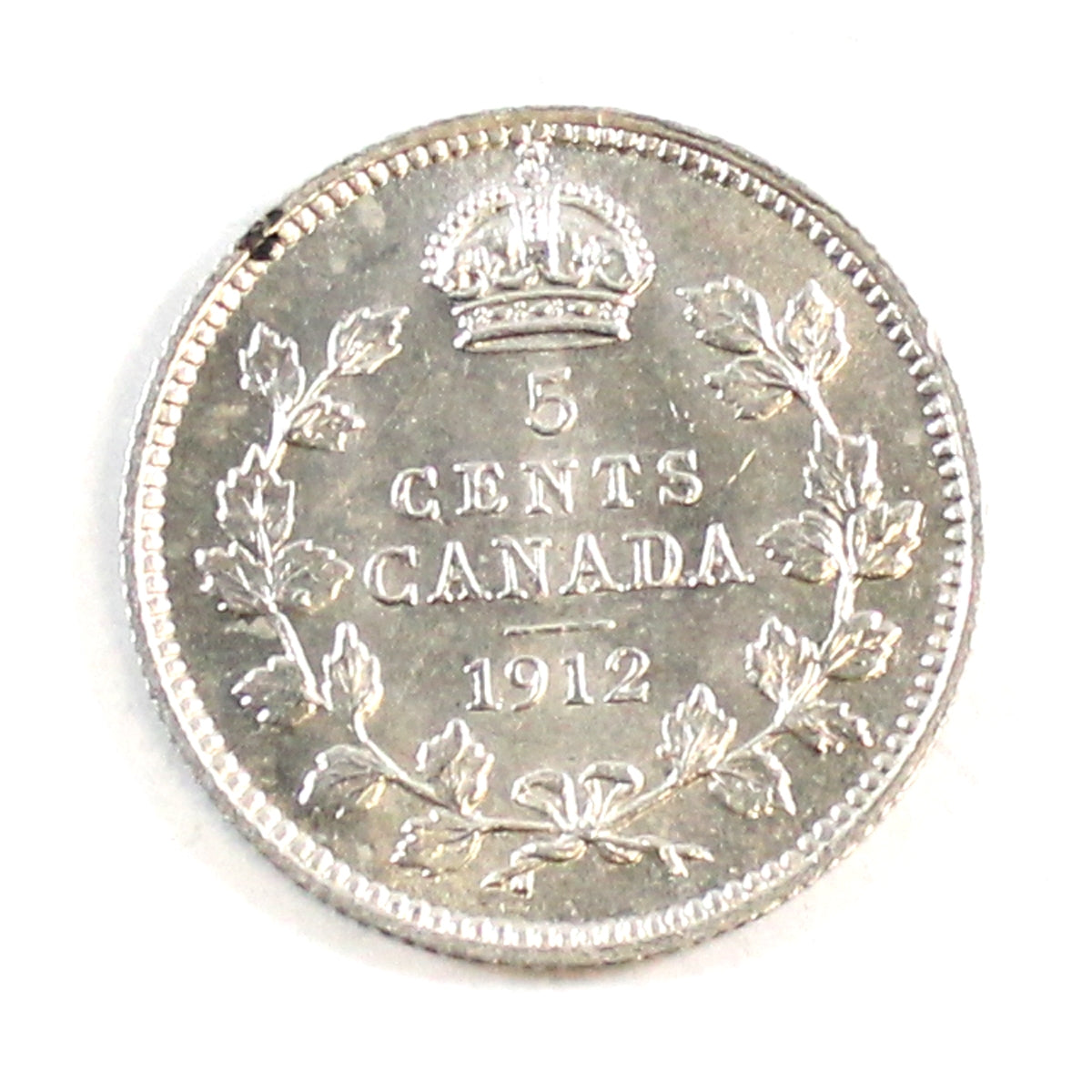 1912 Canada 5-cents UNC+ (MS62) $