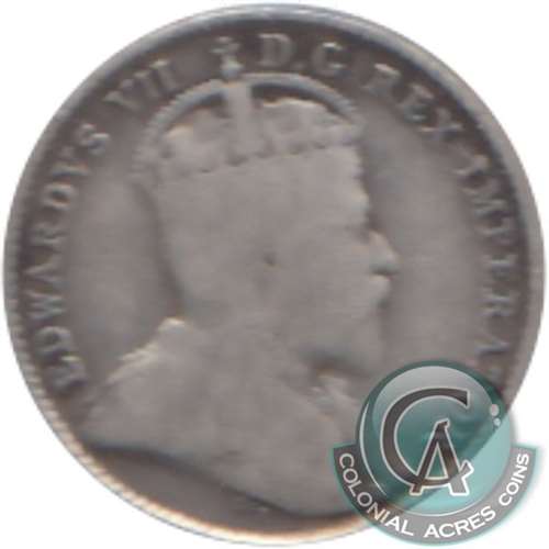 1904 Canada 5-cents Very Good (VG8)