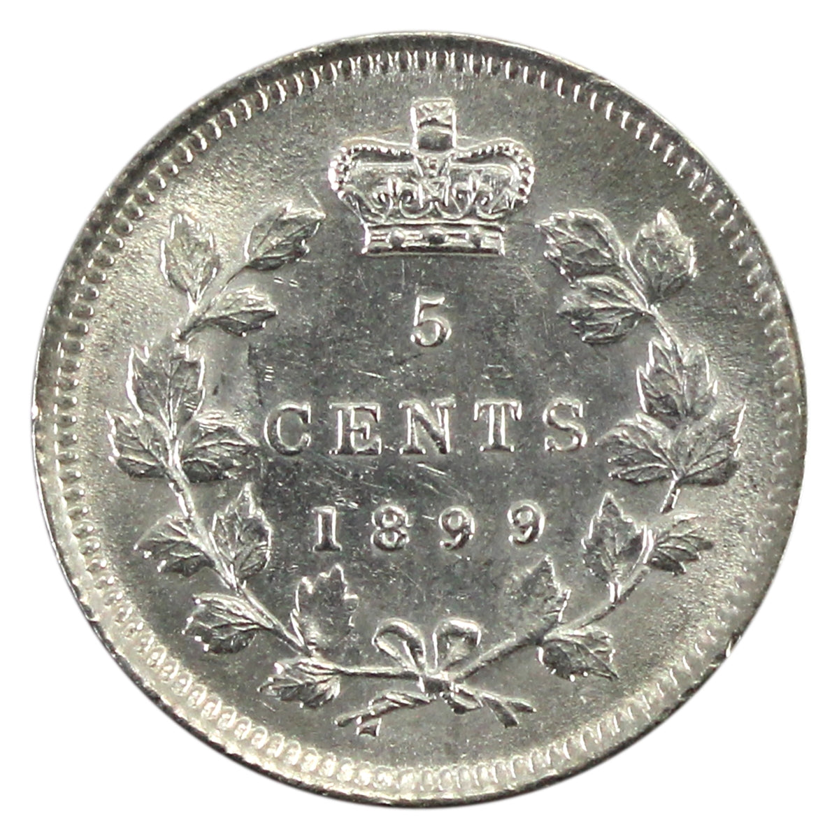 1907 Canada 5-cents Uncirculated (MS60) $