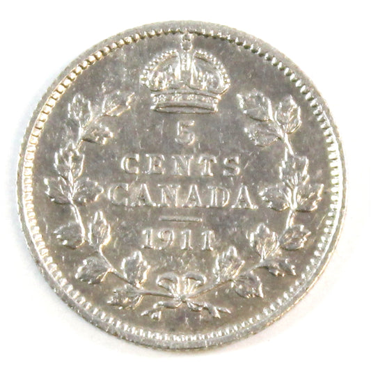 1911 Canada 5-cents VF-EF (VF30)