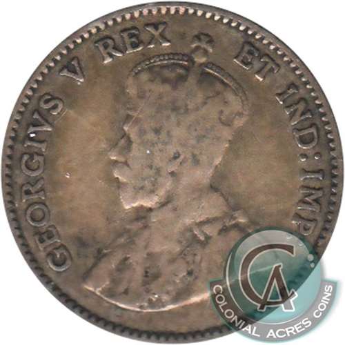 1911 Canada 5-cents G-VG (G6)