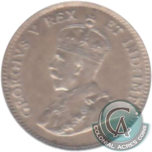 1911 Canada 5-cents Extra Fine (EF40)