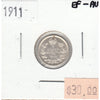 1911 Canada 5-cents EF-AU (EF45)