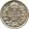 1911 Canada 5-cents AU-UNC (AU55) $