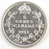 1911 Canada 5-cents Almost Uncirculated (AU50)