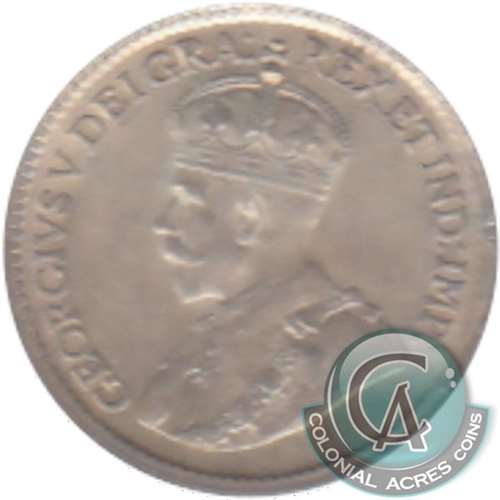1916 Canada 5-cents EF-AU (EF45)