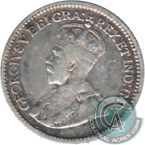 1917 Canada 5-cents VG-F (VG10)