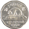1958 Canada 5-cents Choice Brilliant Uncirculated (MS64) Cameo