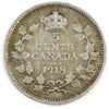 1918 Canada 5-cents Good (G4)