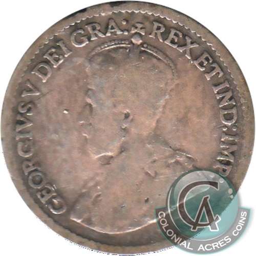 1919 Canada 5-cents Good (G4)